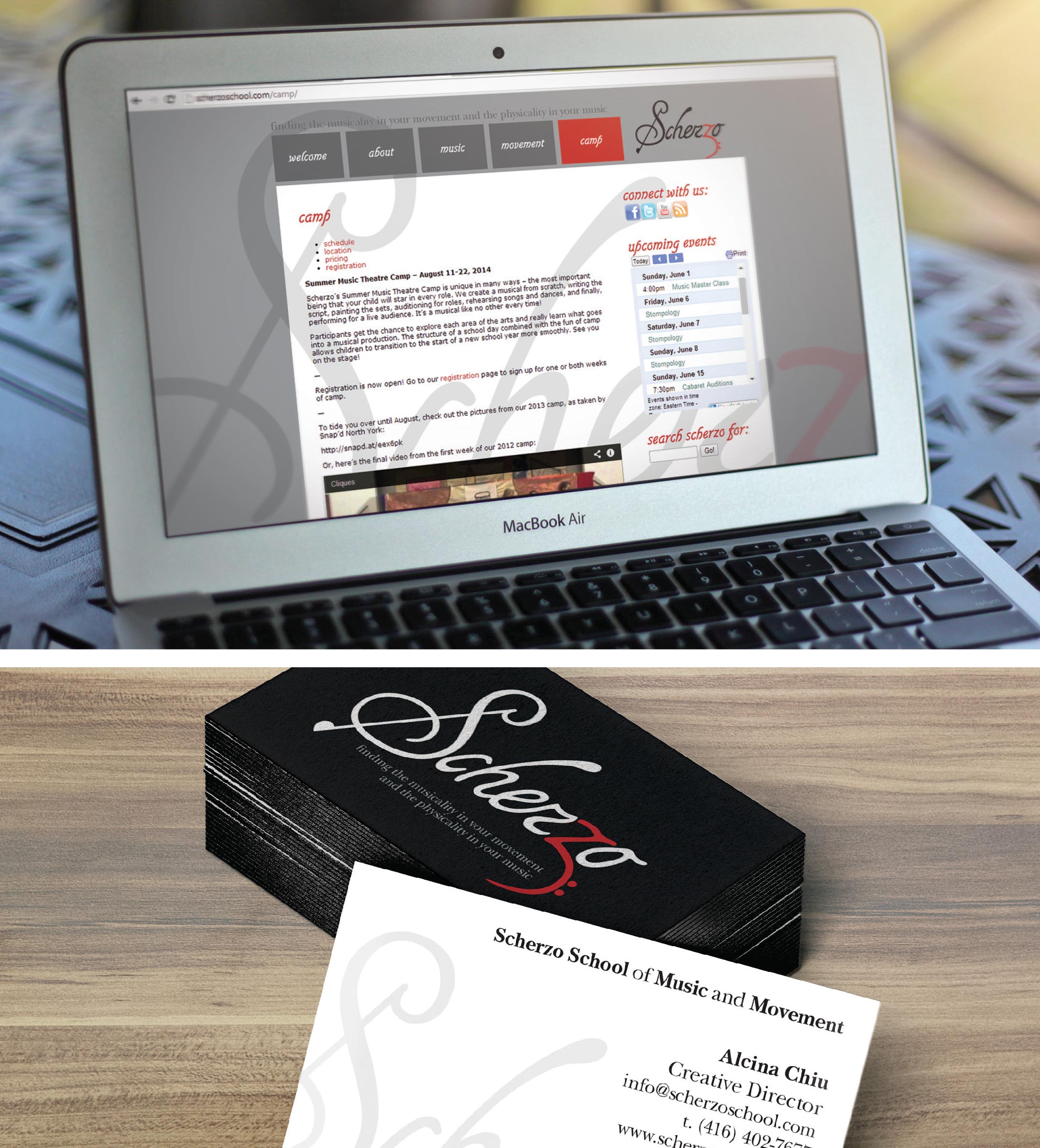 Scherzo website