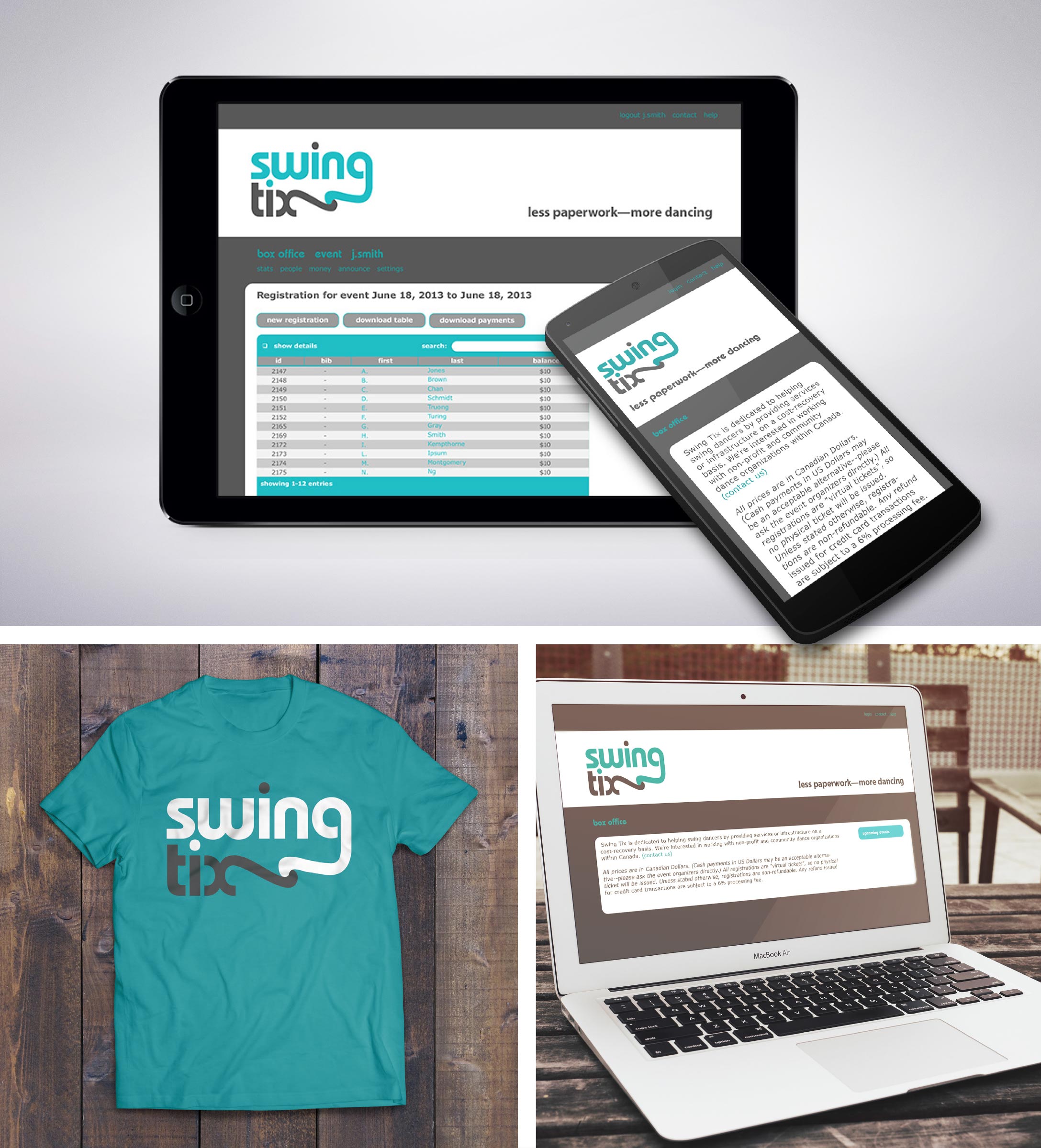Swing Tix Mobile